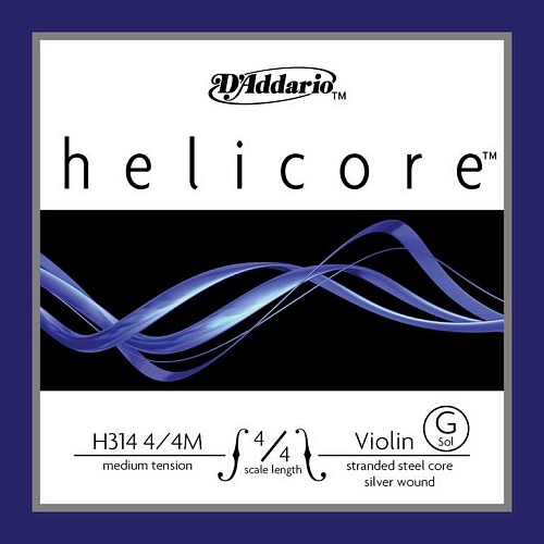 D'Addario H314-4/4M Helicore   G/    4/4,  