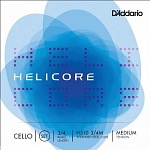 :D'ADDARIO H510 3/4M helicore cello set medium 3/4   