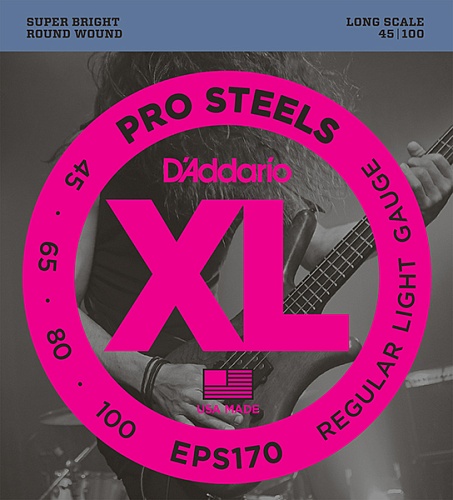 D'Addario EPS170 ProSteels    -, 45-100