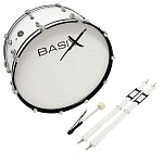 :Basix CHESTER Street Percussion White  - (26"  12")
